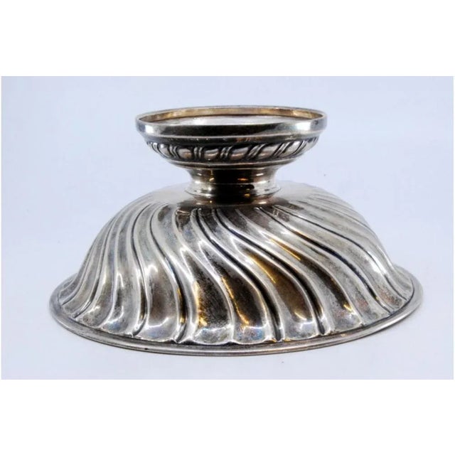 Silver Bowl with Scrollwork For Sale - Image 5 of 10