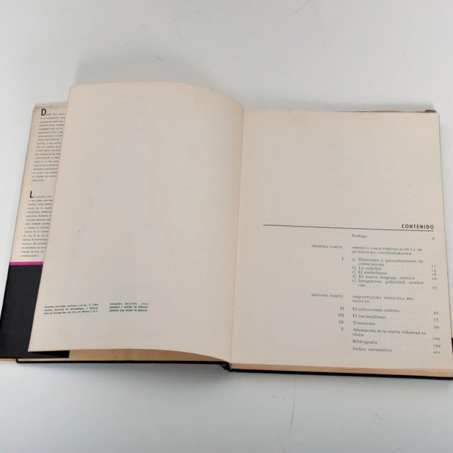 Mid-Century Modern 1964 Israel Katzman Architecture La Arquitectura Contemporanea Mexicana Book For Sale - Image 3 of 5