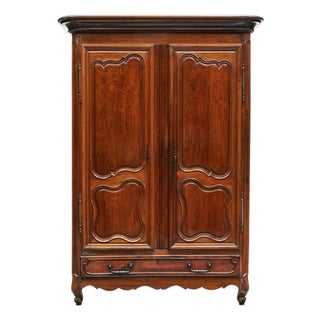 Period French Antique Louis XV Armoire For Sale