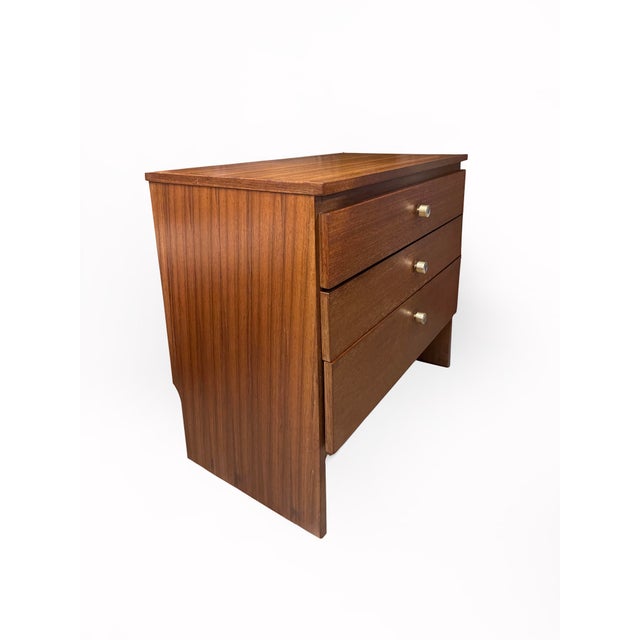 Vintage Meredew Chest of Drawers in Light Oak, 1960s For Sale - Image 9 of 12