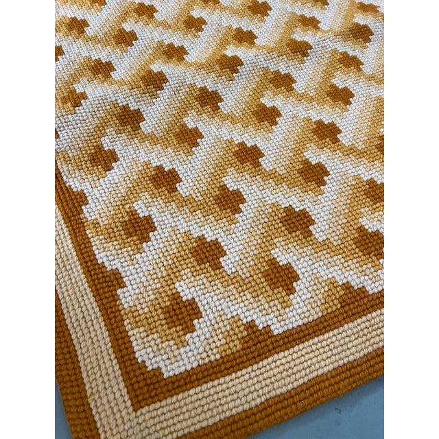 Hollywood Regency Vintage Cross Stitch Mat For Sale - Image 3 of 12