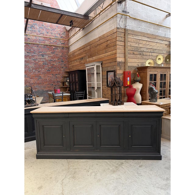 1970s 4-Door Cherrywood Sideboard, 1970s For Sale - Image 5 of 18