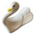 Vintage Ceramic Swan Towel Holder For Sale