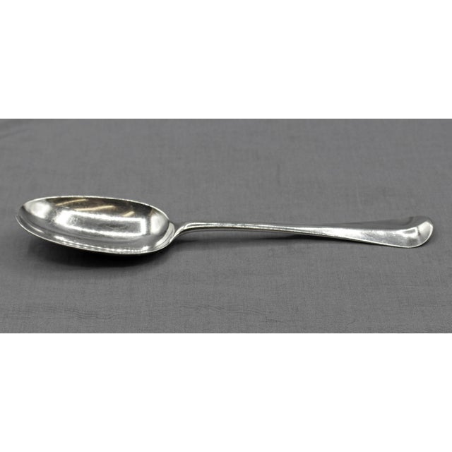 1732 English Sterling Silver Tablespoon by James Wilkes For Sale - Image 4 of 4