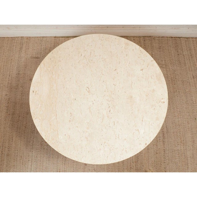 Mid 20th Century Mid 20th Century Travertine Table For Sale - Image 5 of 9