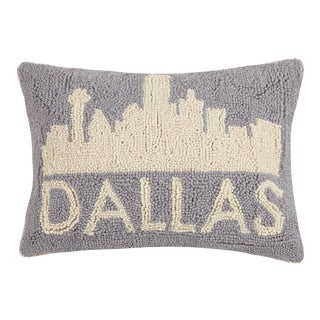 Dallas City Hook Pillow, 12" x 16" For Sale