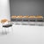 Set of Six Robin Day 675 chairs, designed in 1952. This set is a licensed reissue produced by Case Furniture in...