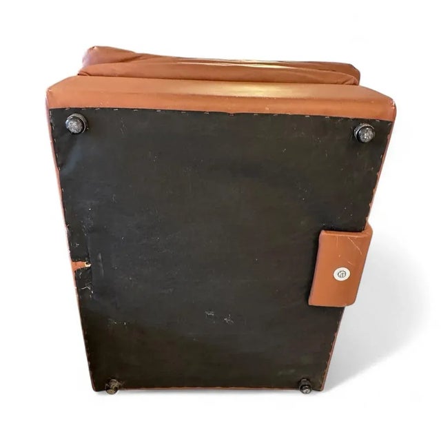 Vintage Italian Modular Sofa in Cognac Leather, 1970, Set of 8 For Sale - Image 4 of 15