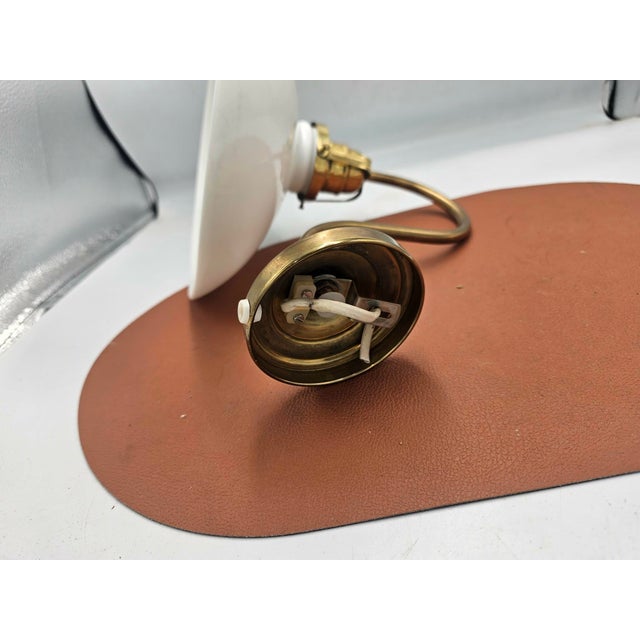 1920s Art Deco Brass Wall Lamp, 1920s For Sale - Image 5 of 6