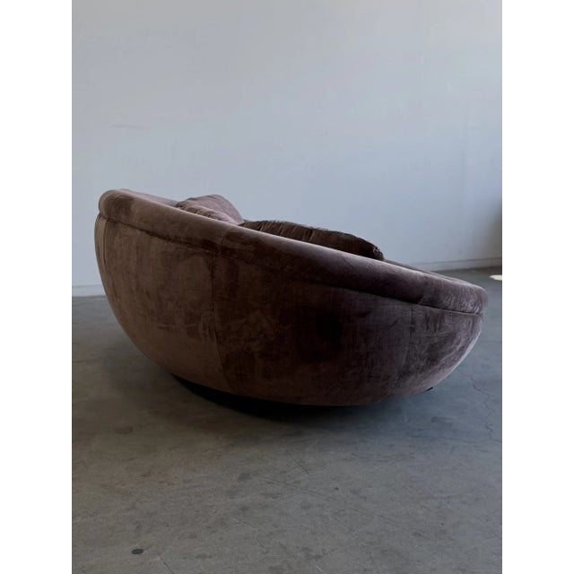 Vintage Ufo Sofa Attributed to Cellini Extra Large For Sale - Image 9 of 14