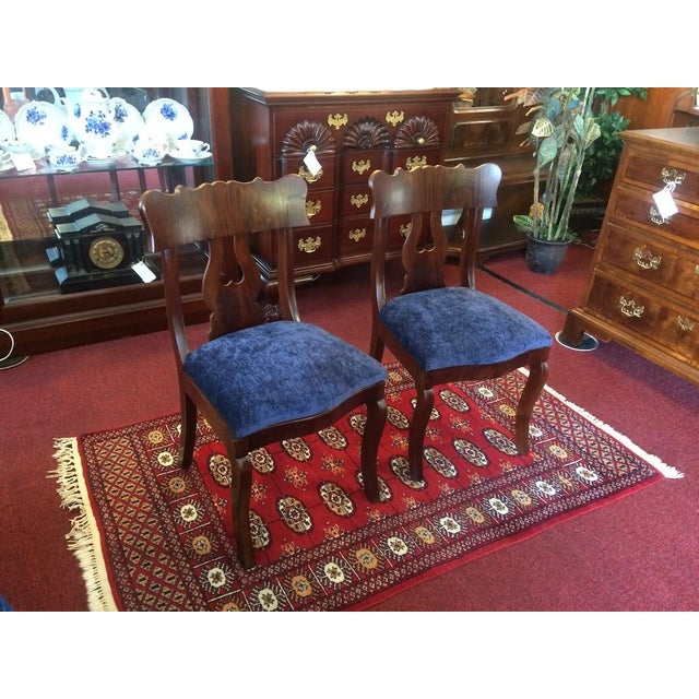 Antique Chairs, Empire Period, the Pair For Sale - Image 6 of 11