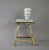 Early 20th Century Antique Chinese Elm Stool For Sale In Los Angeles - Image 6 of 7