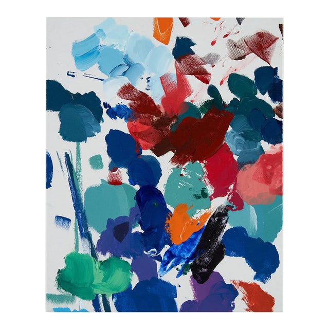 Contemporary Abstract Acrylic on Canvas Painting "Perfect Coincidence 8" by Kyong Lee For Sale