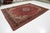 Persian Red Vintage Heriz Handmade Wool Rug With Medallion Design For Sale - Image 3 of 8