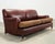English George Smith English Howard & Sons Signature Leather Sofa For Sale - Image 3 of 18