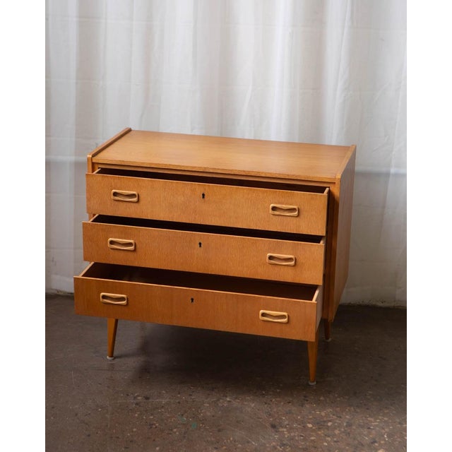 1960s Swedish Petite Teak Chest of Drawers, 1960s For Sale - Image 5 of 9