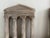 Mid 20th Century Pair of Vintage Neoclassical Temple Form Plaster Architectural Models For Sale - Image 5 of 11