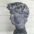 20th Century Plaster, Concrete & Resin Bust of David For Sale - Image 10 of 12