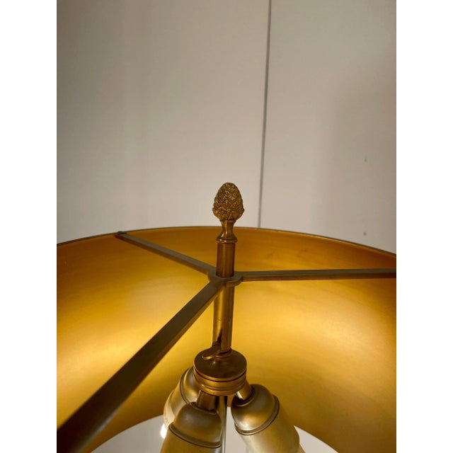 1970s Vintage Table Lamp Model Lotus by Maison Charles For Sale - Image 5 of 10