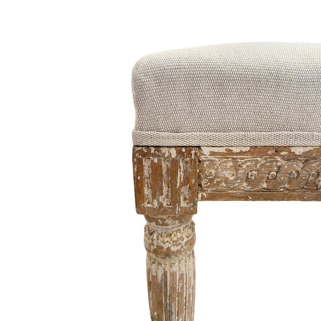 Wood 18th Century Swedish Gustavian Set of 6 Chairs For Sale - Image 7 of 7