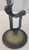 French Art Deco Style Translucent Glass Bud Vase Manner Erte Elte Vase For Sale - Image 4 of 7