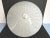 Mid 20th Century 1970s Mid-Century Modern Chevrons Frosted Glass Ceiling Light For Sale - Image 5 of 18