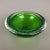 Glass Green Bullicante Murano Glass Ashtray, Italy, 1970s For Sale - Image 7 of 15