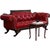 1960s Old Hickory Tannery Red Tufted-Leather Loveseat For Sale - Image 11 of 11