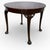 Contemporary Mahogany Tea Table Walnut Coffee Table with Marquetry Side Panels, Legs Mahogany Tea Table Walnut Coffee Table with Marquetry Side Panels, Legs For Sale - Image 3 of 7