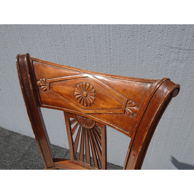 Vintage French Provincial White Accent Chair Chairish