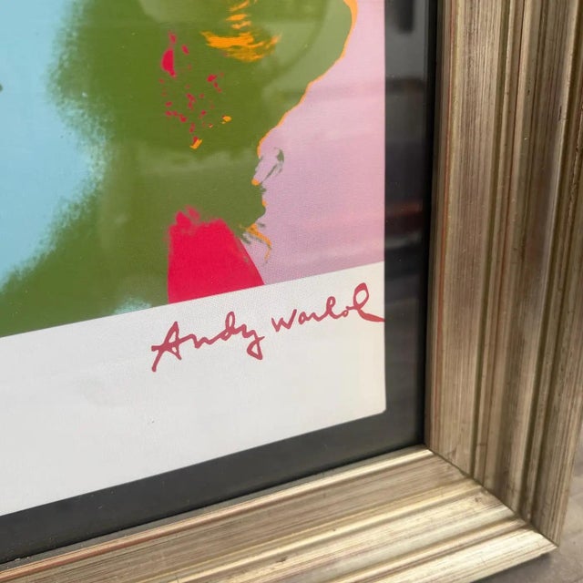 A 21st Century Framed Pop Art Marylin Monroe 36/200 Lithography by Andy Warhol For Sale - Image 10 of 15