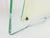 Metal Italian Picture Frame in Cut Glass and Metal, 1950s For Sale - Image 7 of 11