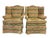 Postmodern Vintage Harden Flame Stitch Wing Chairs, a Pair, Wingback Chairs For Sale - Image 3 of 12