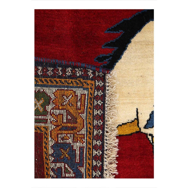 Traditional Pasargad DC Fine Hand Knotted Rug For Sale - Image 3 of 3