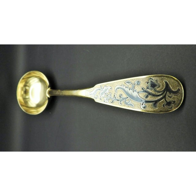 This marvelous Pierre Queille Louis Philippe style soup or punch ladle is created in gorgeous 950 sterling silver with...
