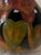 Wood 2010s “Gorgeous “ Artist-Made Hand-Carved & Hand-Painted Calla Lilies Gourd Vessel For Sale - Image 7 of 11