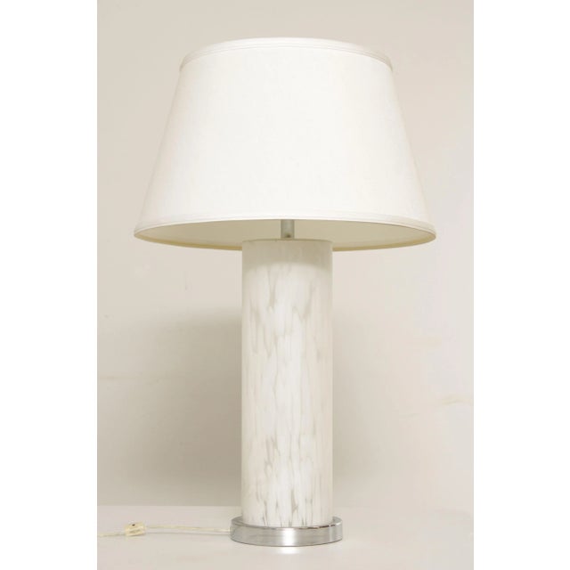 Mid Century Modern Art Glass Table Lamps - A Pair For Sale In Philadelphia - Image 6 of 13