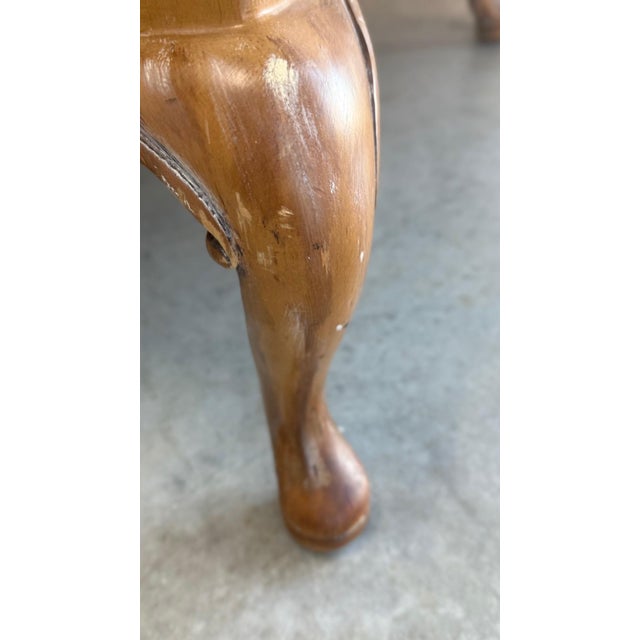 1990s Michael Thomas French Country Bergère Chair For Sale - Image 10 of 11