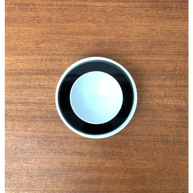 Mid-Century Italian Postmodern Glass Bowl by Alessandro Pianon for Vistosi, 1960s, in Very Good conditions. Designed 1960...