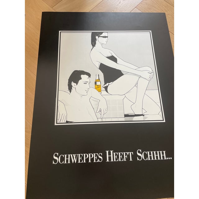 Jos Van Uytrecht, Couple, 1984, Copyright Schweppes International, No 205,206,207, Set of 3 Printed in Holland. For Sale - Image 11 of 13