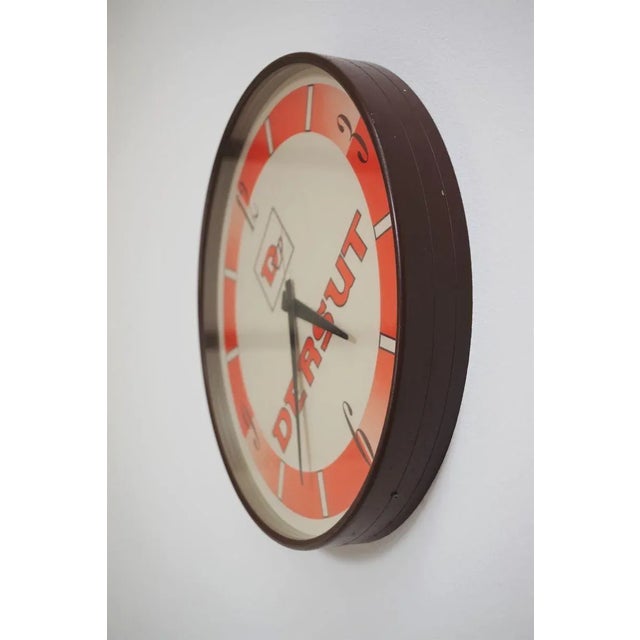 Wall Clock from Dersut, 1970s For Sale - Image 4 of 8