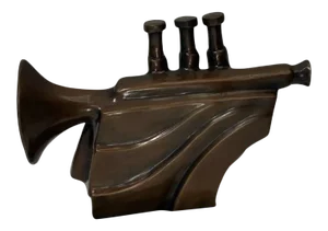 2009 Bonze Trumpet Sculpture