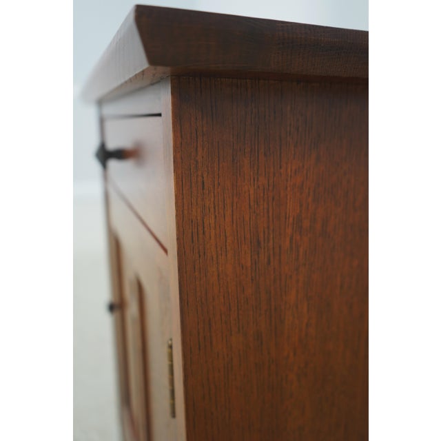 Pair Stickley Mission Oak Highlands Nightstands For Sale - Image 12 of 18