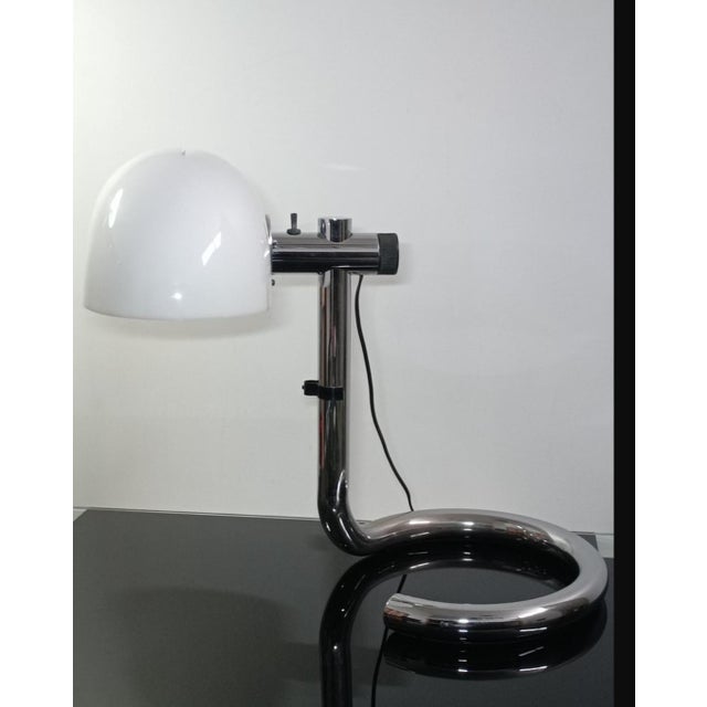 1970s Vintage Table Lamp from Metalarte, 1970s For Sale - Image 5 of 17