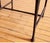 Christian Liaigre Pair of Christian Liaigre "Sudd" Stools, Red Leather For Sale - Image 4 of 6