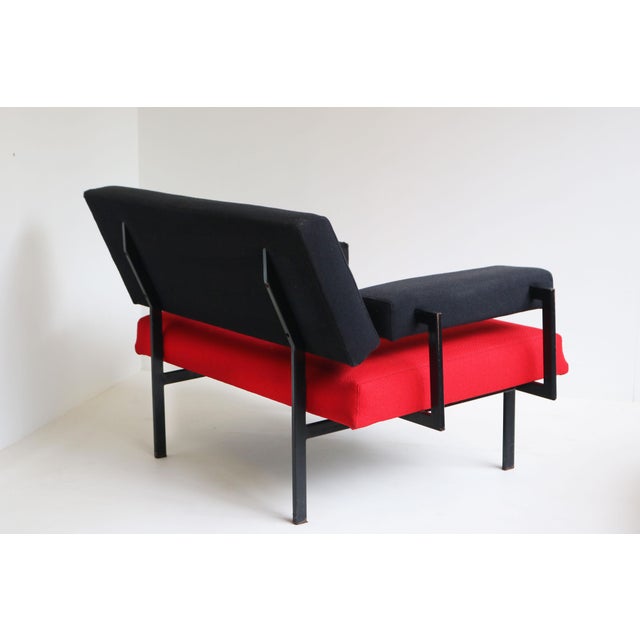 Black U+N Series Lounge Chairs Japanese Series by Cees Braakman for Pastoe, 1950, Set of 2 For Sale - Image 8 of 18
