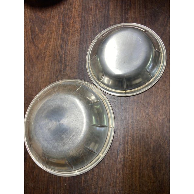 Krupp Bread Baskets by Gio Ponti, 1964, Set of 2, in Very Good conditions. Designed 1960 to 1969 This piece has an...