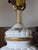 English Vintage 1999 Franklin Mint Louis Nichole "Garden of Royalty" Porcelain Table Lamp For Sale - Image 3 of 8