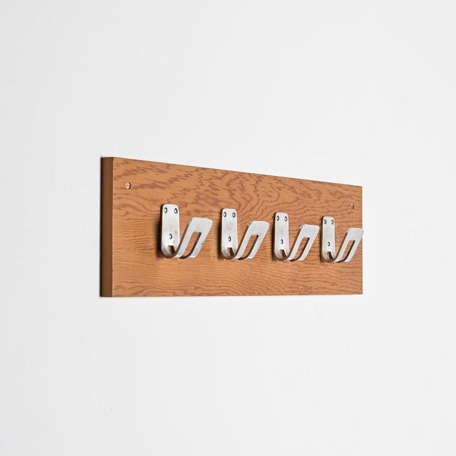 Pierre Guariche Coat Rack by Pierre Guariche for La Plagne Ski Resort, 1968 For Sale - Image 4 of 10