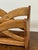 Oak Wood Sculptural Magazine Rack For Sale - Image 10 of 12